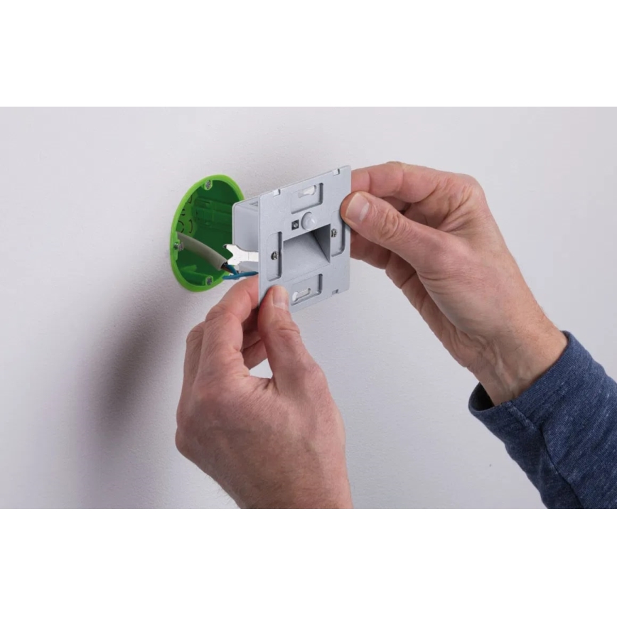 Paulmann 93133 - LED/1,2W Φωτιστικό σκάλας με αισθητήρα EDGE 230V λευκό
