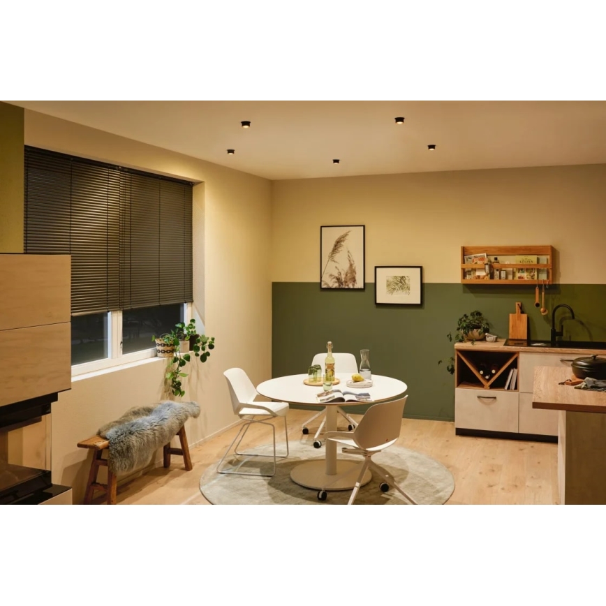 Paulmann 93379 - ΣΕΤ 3xLED/6W IP44 Χωνευτό φωτιστικό οροφής μπάνιου dimmimg GIL 230V