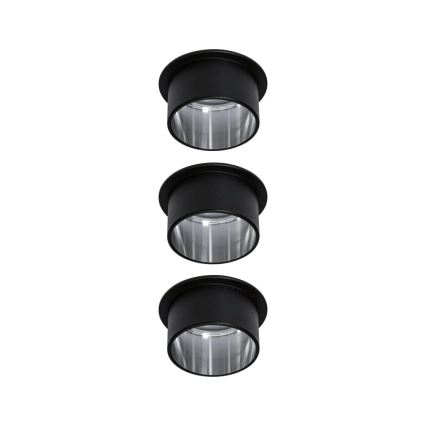 Paulmann 93383 - ΣΕΤ 3xLED/6W IP44 Χωνευτό φωτιστικό οροφής μπάνιου dimmimg GIL 230V