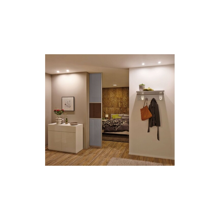 Paulmann 93449 - ΣΕΤ 3xLED/6,5W IP23 Χωνευτό φωτιστικό μπάνιου NOVA 230V