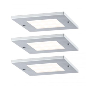 Paulmann 93561 - ΣΕΤ 3xLED/4,7W Φωτιστικά επίπλων MICRO LINE 230V