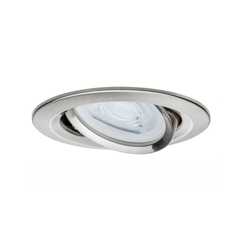 Paulmann 93603 - LED-GU10/7W IP23 Dimmable χωνευτό φωτιστικό μπάνιου NOVA 230V