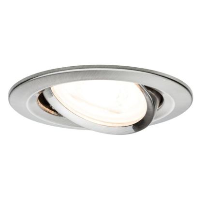 Paulmann 93652 - ΣΕΤ 3x LED GU10/6,1W IP23 Χωνευτό φωτιστικό μπάνιου 230V