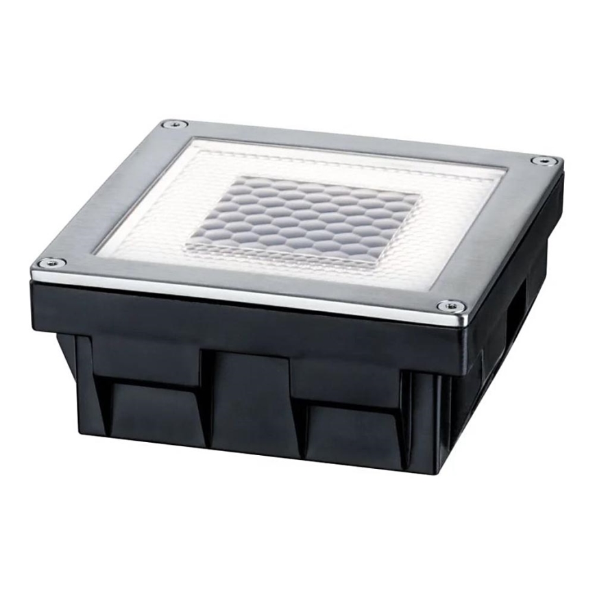 Paulmann 93774 - LED/0,24W IP67 Ηλιακό φωτιστικό εισόδου CUBE 1,2V 1200 mAh