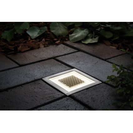 Paulmann 93774 - LED/0,24W IP67 Ηλιακή λάμπα δρόμου CUBE 1,2V 1200 mAh
