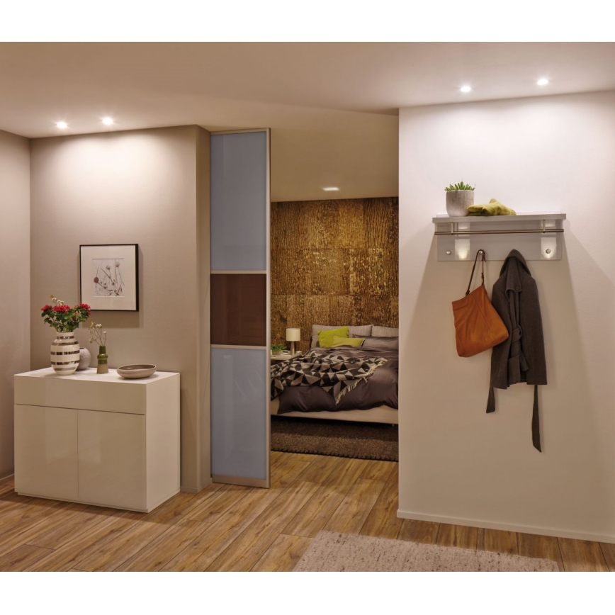 Paulmann 93871 - LED/6W IP23 Ρυθμιζόμενο εντοιχισμένο φωτιστικό οροφής για μπάνιο COIN 230V