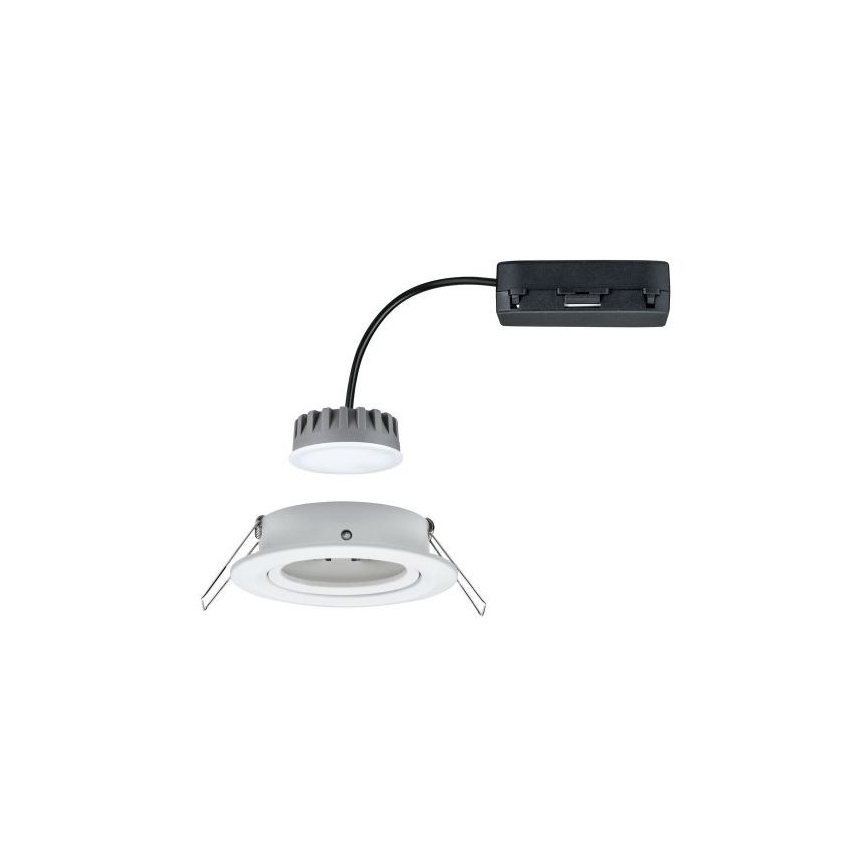 Paulmann 93871 - LED/6W IP23 Ρυθμιζόμενο εντοιχισμένο φωτιστικό οροφής για μπάνιο COIN 230V