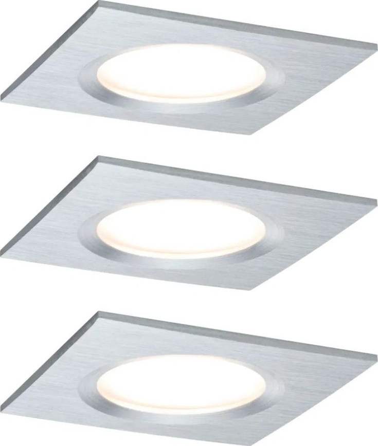 Paulmann 93895 - ΣΕΤ 3xLED/6W IP44 Κρεμαστό φωτιστικό οροφής μπάνιου dimmimg NOVA 230V
