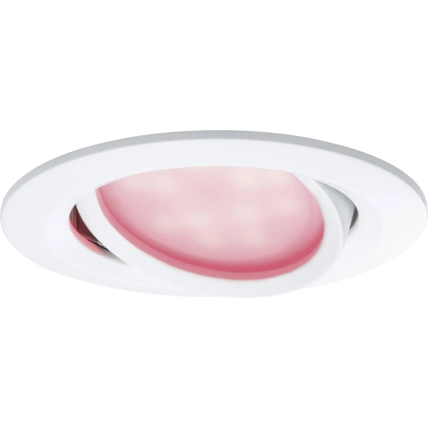 Paulmann 93940 -ΣΕΤ 3x LED RGBW/2W IP23 Χωνευτό φωτιστικό οροφής μπάνιου dimmimg 230V