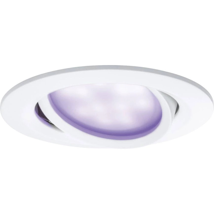 Paulmann 93940 -ΣΕΤ 3x LED RGBW/2W IP23 Χωνευτό φωτιστικό οροφής μπάνιου dimmimg 230V