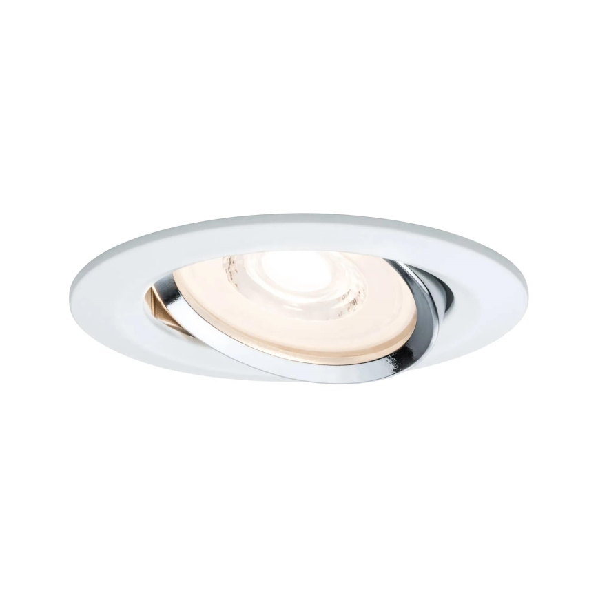 Paulmann 93942 - ΣΕΤ 3xLED/6,8W IP23 Χωνευτό φωτιστικό οροφής μπάνιου dimmimg COIN 230V