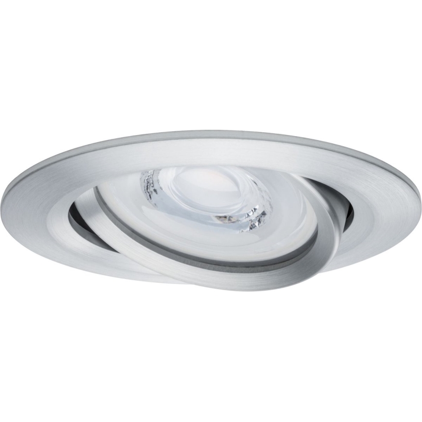 Paulmann 93943 - ΣΕΤ 3xLED/6,8W IP23 Ρυθμιζόμενο εντοιχισμένο φωτιστικό για μπάνιο COIN 230V