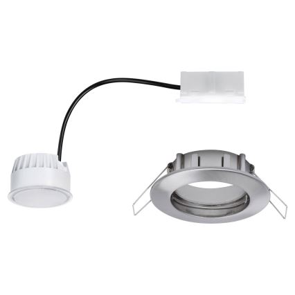 Paulmann 93975 - LED/6,8W IP44 Χωνευτό φωτιστικό μπάνιου COIN 230V