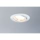 Paulmann 93977 - LED/6,8W IP23 Χωνευτό φωτιστικό μπάνιου COIN 230V λευκό
