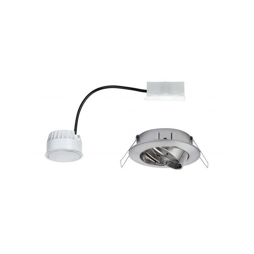 Paulmann 93979 - LED/6,8W IP23 Χωνευτό φωτιστικό μπάνιου COIN 230V