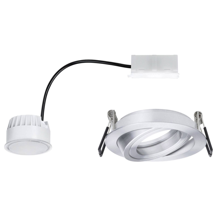Paulmann 93983 - LED/6,8W IP23 Χωνευτό φωτιστικό μπάνιου COIN 230V