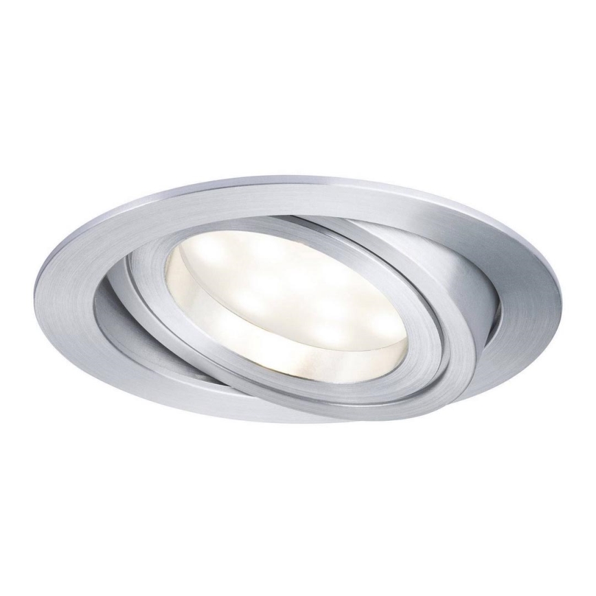 Paulmann 93983 - LED/6,8W IP23 Χωνευτό φωτιστικό μπάνιου COIN 230V