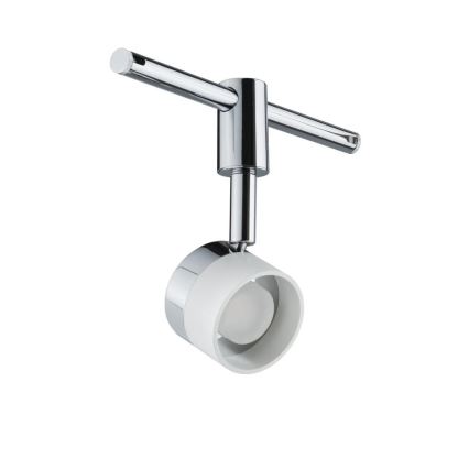 Paulmann 94080 - ΣΕΤ 4xLED/4,8W Ολοκληρωμένο σύστημα καλωδίων STAGE 230V γυαλιστερό χρώμιο