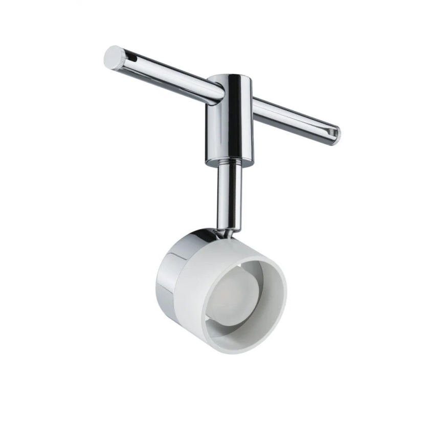 Paulmann 94080 - ΣΕΤ 4xLED/4,8W Ολοκληρωμένο σύστημα καλωδίων STAGE 230V γυαλιστερό χρώμιο