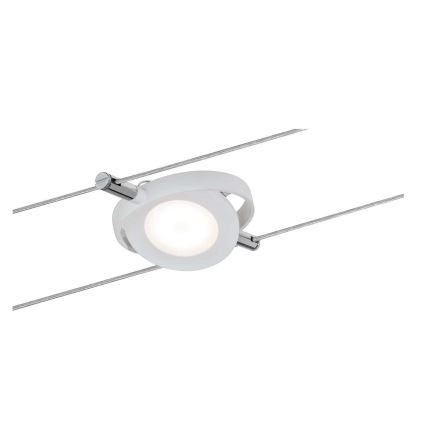 Paulmann 94106 - ΣΕΤ 6xLED/4W Φωτιστικό σποτ για a string system ROUNDMAC 230V λευκό