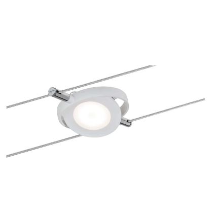 Paulmann 94106 - ΣΕΤ 6xLED/4W Φωτιστικό σποτ ράγας ROUNDMAC 230V λευκό