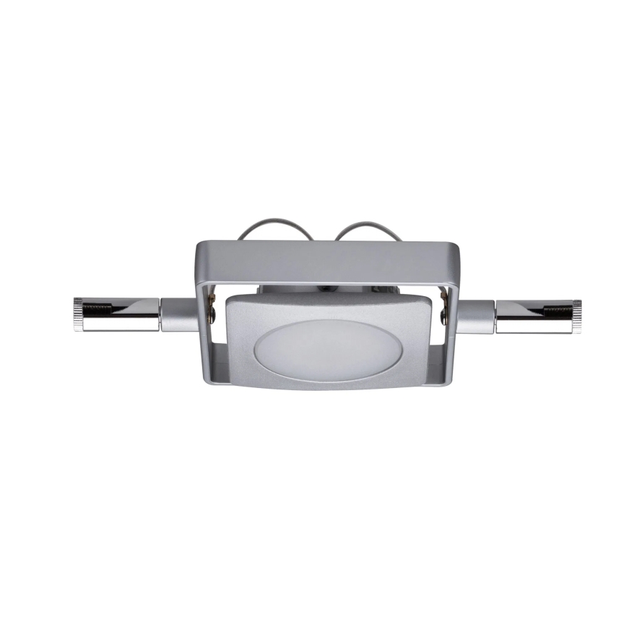 Paulmann 94107 - Σετ 4xLED/4,3W Πλήρες καλωδιακό σύστημα MAC 230V ματ χρώμιο