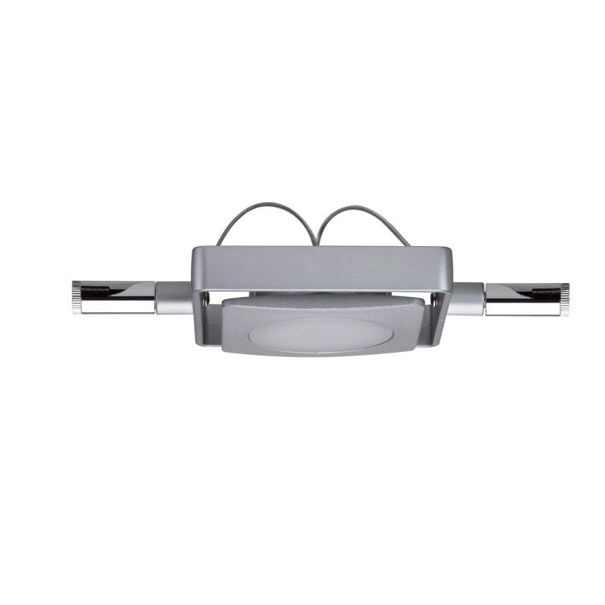 Paulmann 94107 - Σετ 4xLED/4,3W Πλήρες καλωδιακό σύστημα MAC 230V ματ χρώμιο