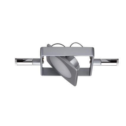 Paulmann 94107 - Σετ 4xLED/4,3W Πλήρες καλωδιακό σύστημα MAC 230V ματ χρώμιο