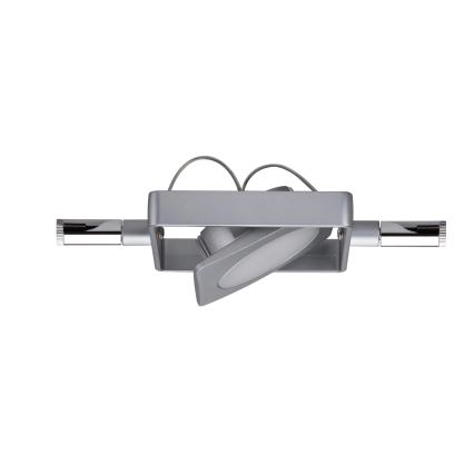 Paulmann 94107 - Σετ 4xLED/4,3W Πλήρες καλωδιακό σύστημα MAC 230V ματ χρώμιο