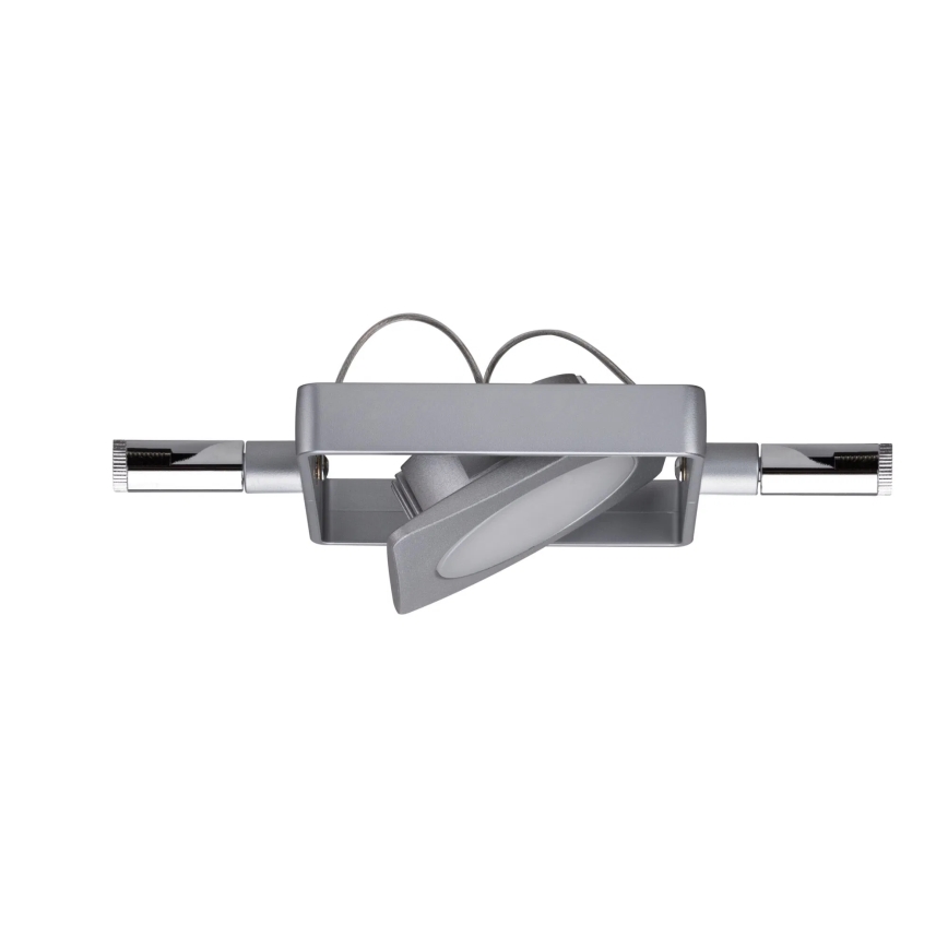 Paulmann 94107 - Σετ 4xLED/4,3W Πλήρες καλωδιακό σύστημα MAC 230V ματ χρώμιο