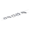 Paulmann 94108 - ΣΕΤ 5xLED/4,3W Σποτ για σύστημα καλωδίων MAC 230V ματ χρώμιο