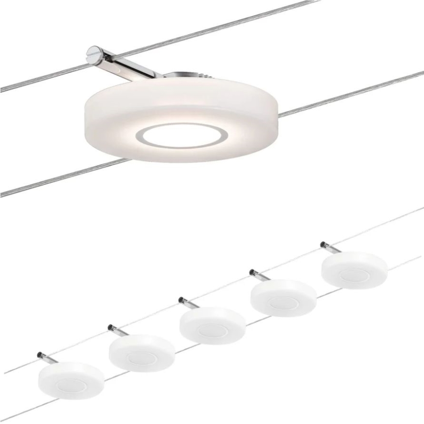 Paulmann 94109 - Σετ 5xLED/4,3W Σποτ για σύστημα καλωδίων MAC 230V