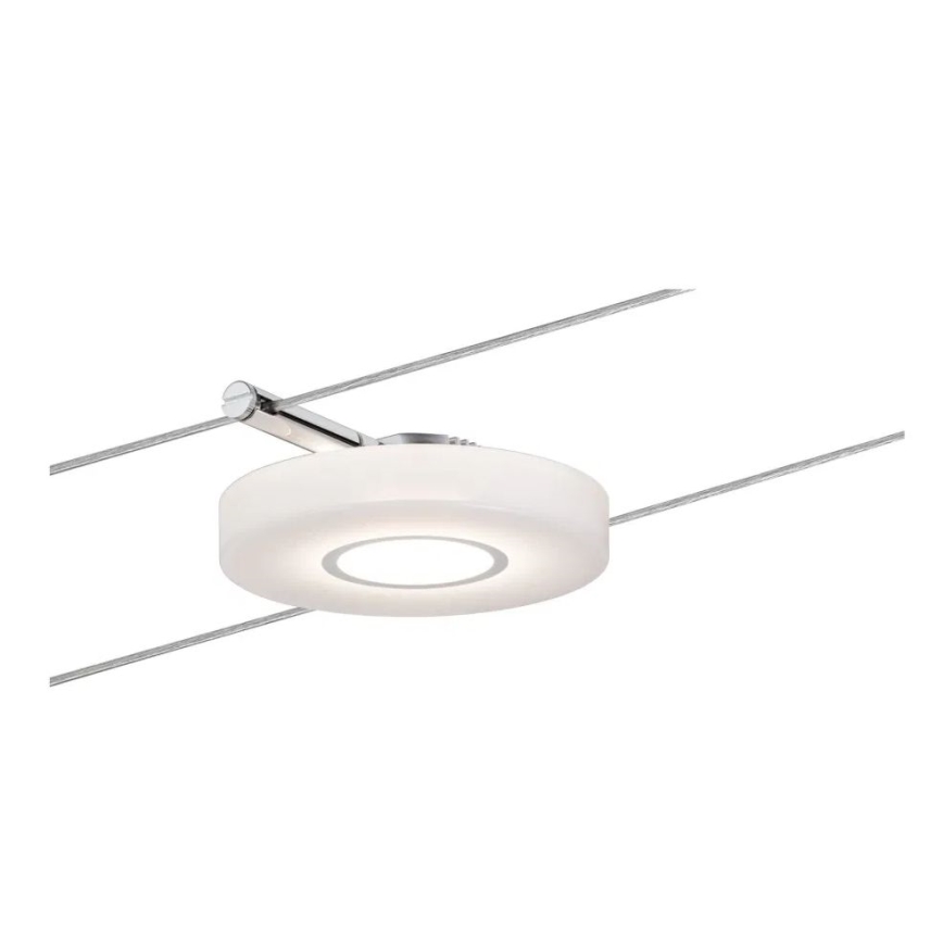 Paulmann 94109 - Σετ 5xLED/4,3W Ολοκληρωμένο σύστημα φωτισμού με καλώδιο MAC 230V λευκό