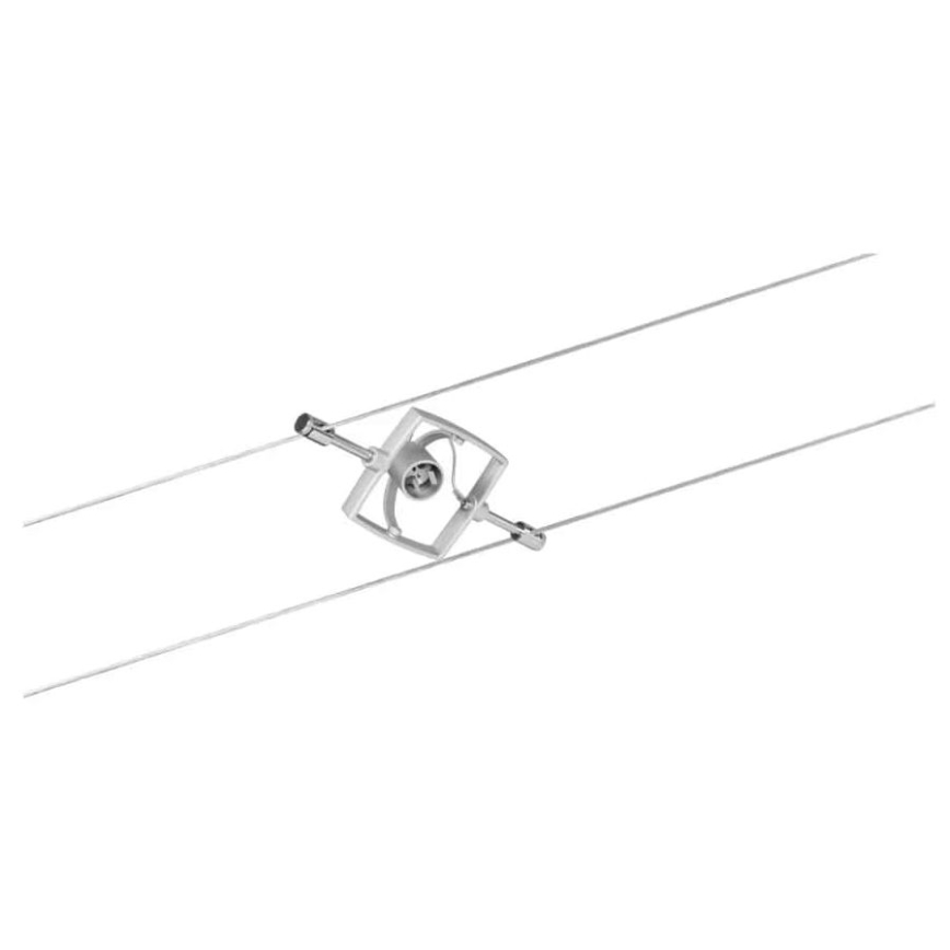 Paulmann 94133 - ΣΕΤ 5xGU5,3/10W Φωτιστικό σποτ για a string system MAC 230V ματ χρώμιο