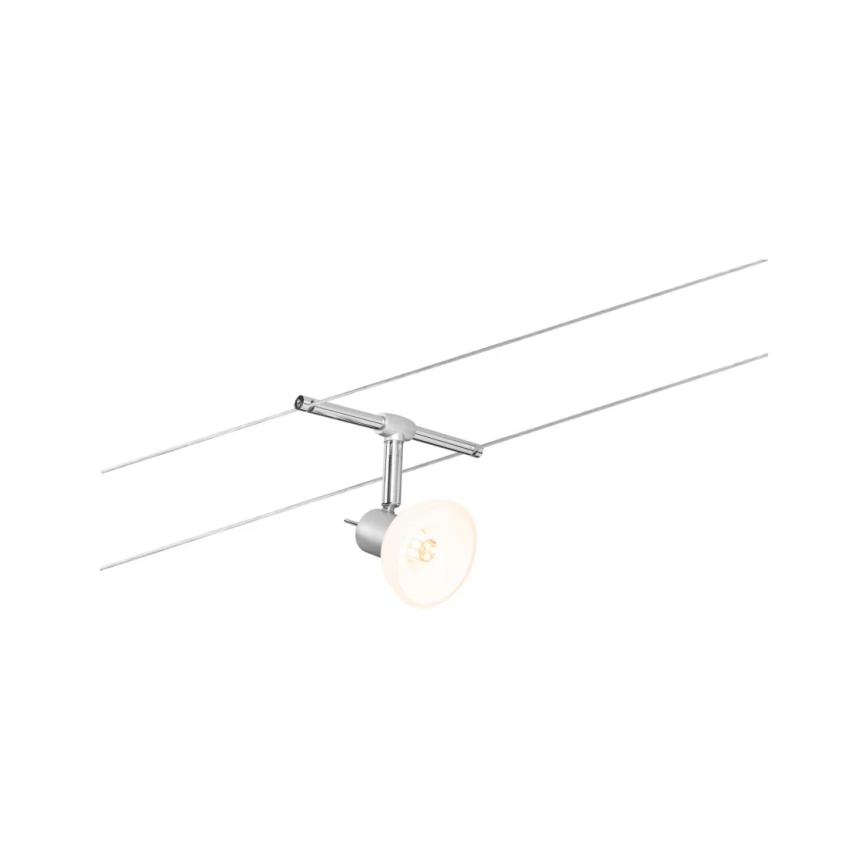 Paulmann 94136 - Σετ 5xGU5,3/10W Πλήρες σύστημα ανάρτησης SHEELA 230V, γυαλιστερό χρώμιο