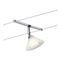 Paulmann 94138 - 1xGU4/10W Σποτ για καλωδιακό σύστημα COLMAR 12V λευκό/γυαλιστερό χρώμιο