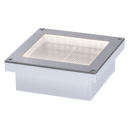 Paulmann 94238 - LED/0,7W IP67 Ηλιακή λάμπα δρόμου με αισθητήρα ARON 3,7V 650 mAh