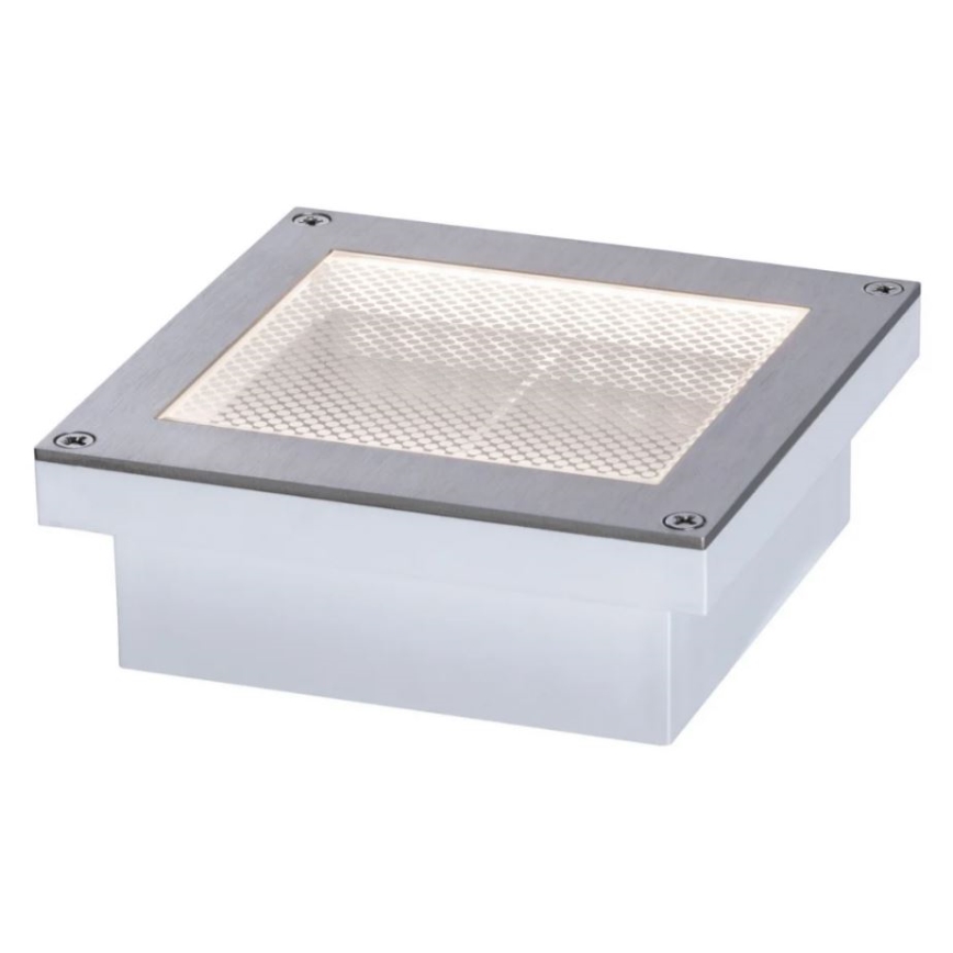 Paulmann 94238 - LED/0,7W IP67 Ηλιακή λάμπα δρόμου με αισθητήρα ARON 3,7V 650 mAh