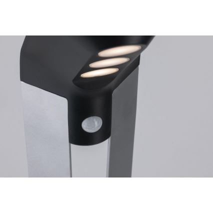 Paulmann 94252 - LED/1,2W IP44 Ηλιακό Εξωτερικού χώρου φωτιστικό με αισθητήρα SOLEY 230V