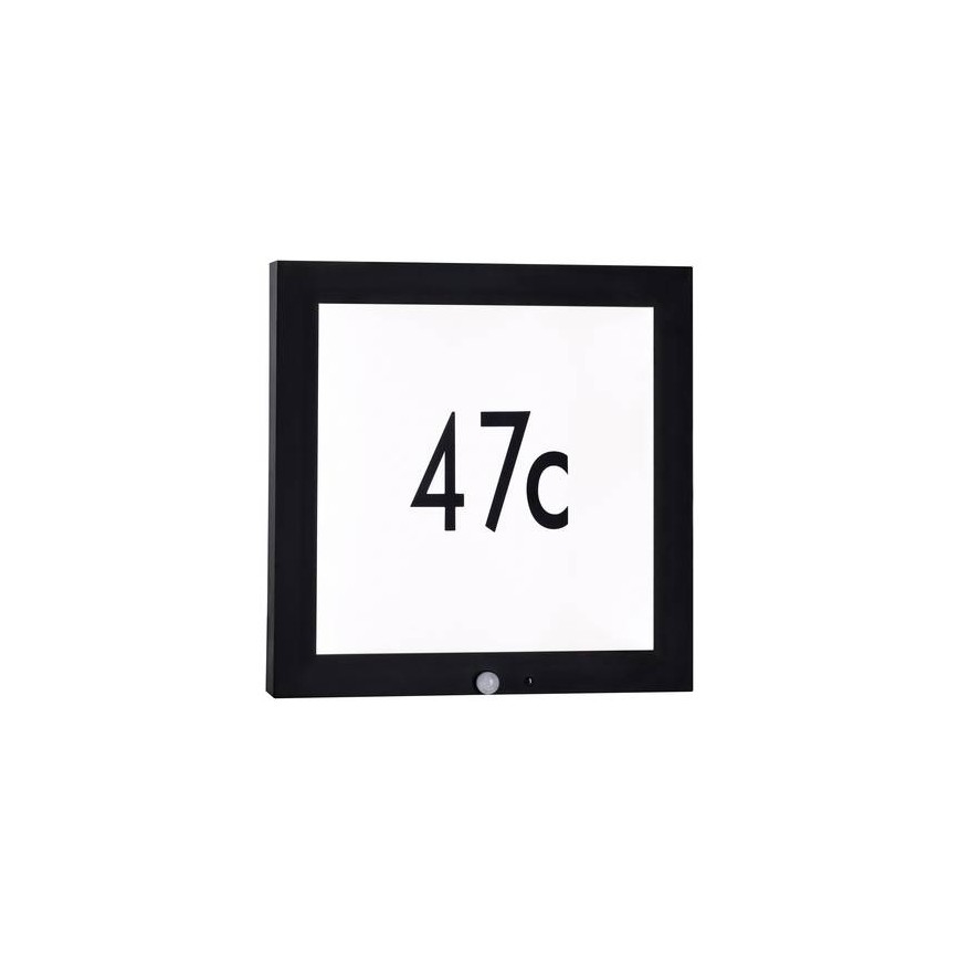 Paulmann 94255 - LED/13W IP44 Αριθμός οικίας με αισθητήρα 230V