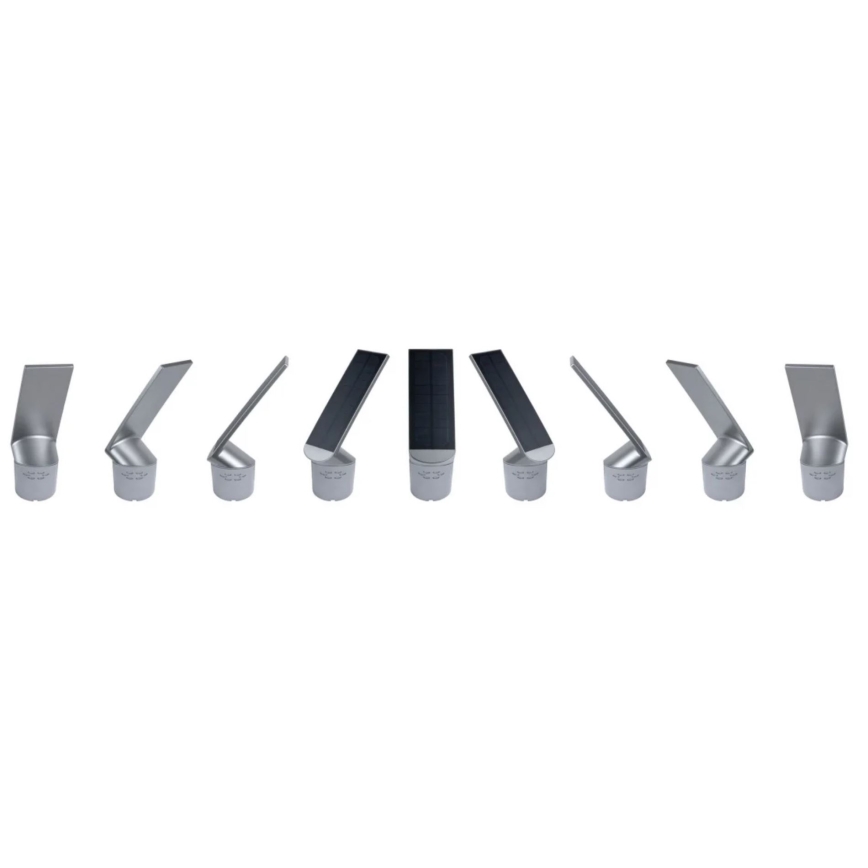 Paulmann 94261 - LED/1,2W IP44 Ηλιακή λάμπα τοίχου με αισθητήρα ILIAS 3,7V 1800 mAh