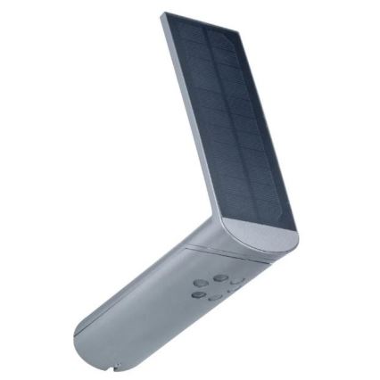 Paulmann 94261 - LED/1,2W IP44 Ηλιακή λάμπα τοίχου με αισθητήρα ILIAS 3,7V 1800 mAh