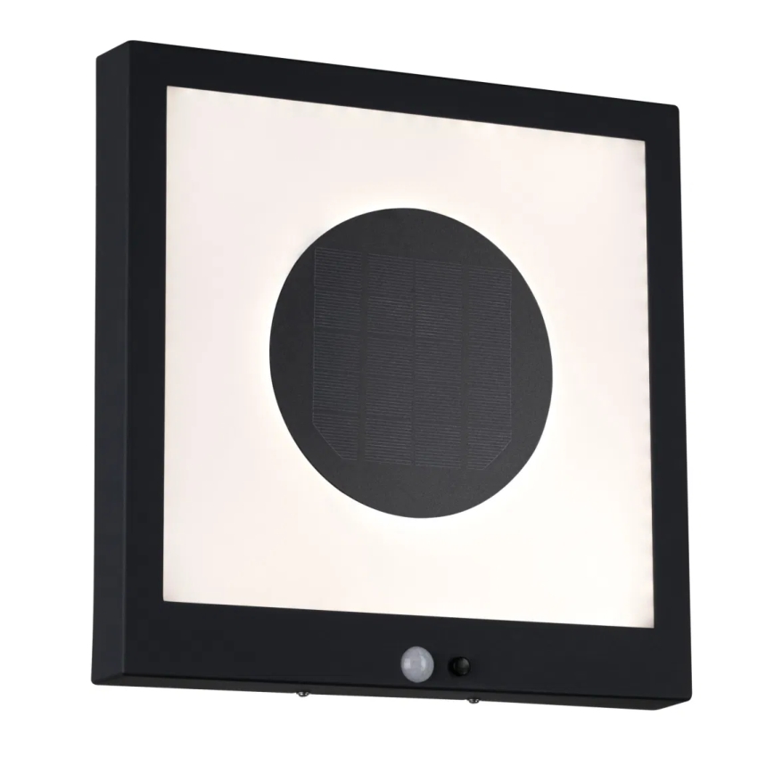 Paulmann 94263 - LED/1,2W IP44 Ηλιακή λάμπα τοίχου με αισθητήρα TAIJA 3,7V 1800 mAh