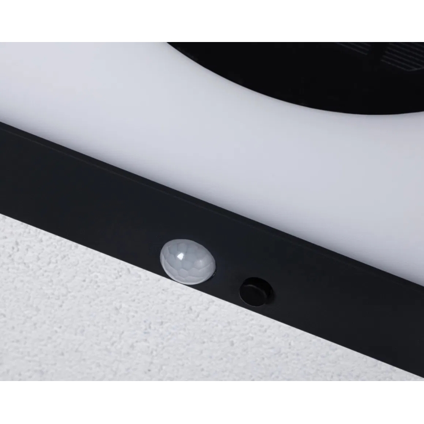 Paulmann 94263 - LED/1,2W IP44 Ηλιακή λάμπα τοίχου με αισθητήρα TAIJA 3,7V 1800 mAh