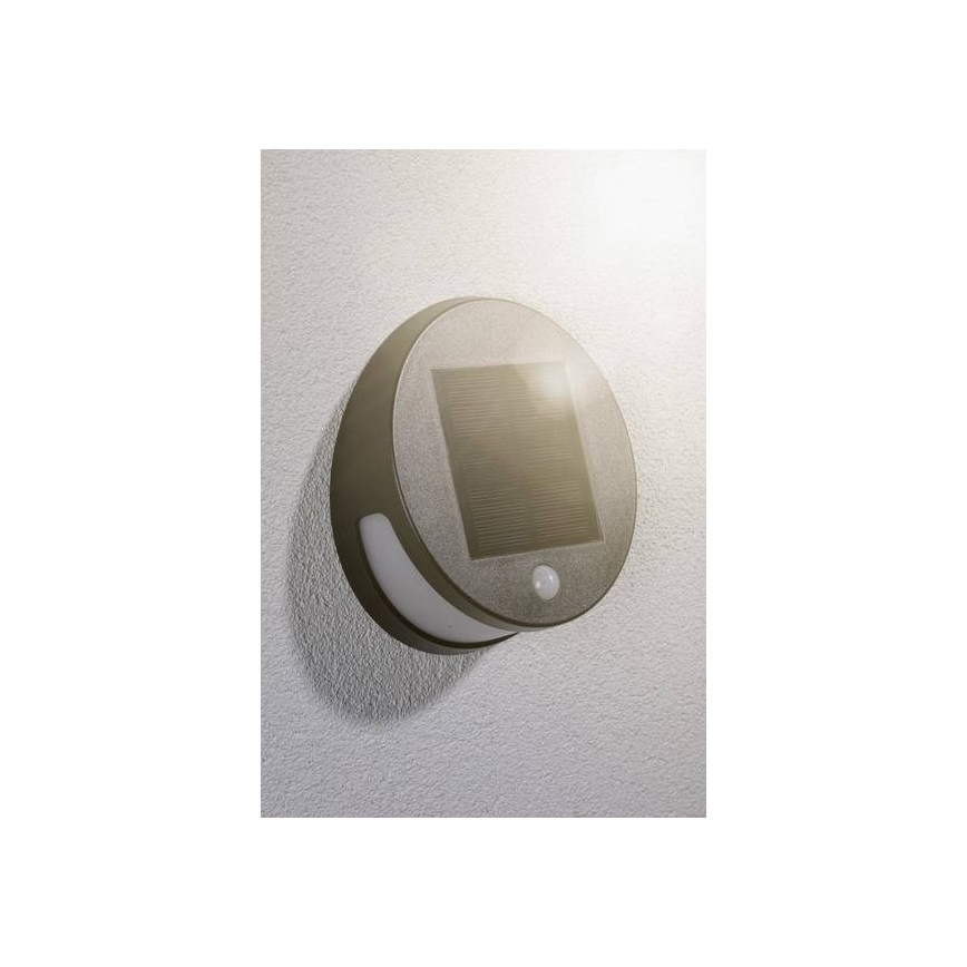 Paulmann 94265 - LED/3W IP44 Εξωτερικό ηλιακό φωτιστικό με αισθητήρα HELENA 3,7V 1800 mAh