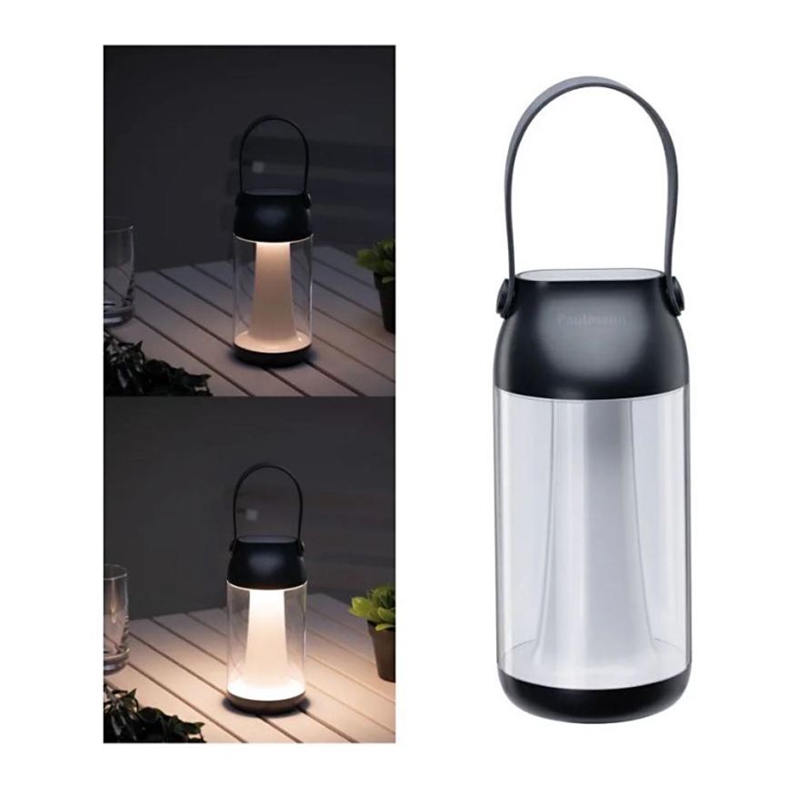 Paulmann 94267 - LED/1,3W IP44 Εξωτερικού χώρου dimming φωτιστικό CUPULINO 5V 2000 mAh