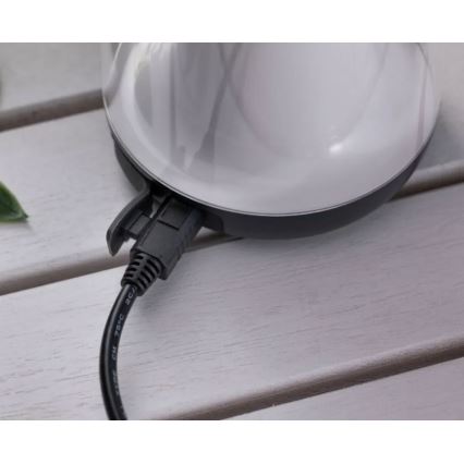 Paulmann 94267 - LED/1,3W IP44 Εξωτερικού χώρου dimming φωτιστικό CUPULINO 5V 2000 mAh