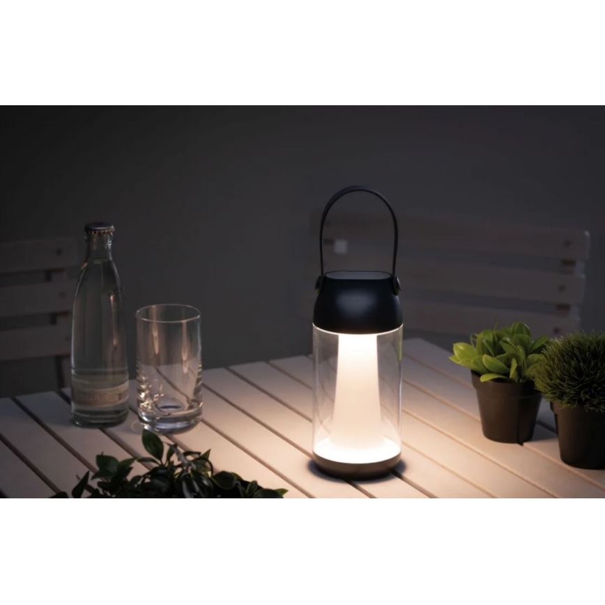 Paulmann 94267 - LED/1,3W IP44 Εξωτερικού χώρου dimming φωτιστικό CUPULINO 5V 2000 mAh