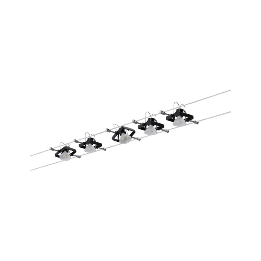 Paulmann 94290 - ΣΕΤ 5xGU5,3/10W Φωτιστικό σποτ ράγας
