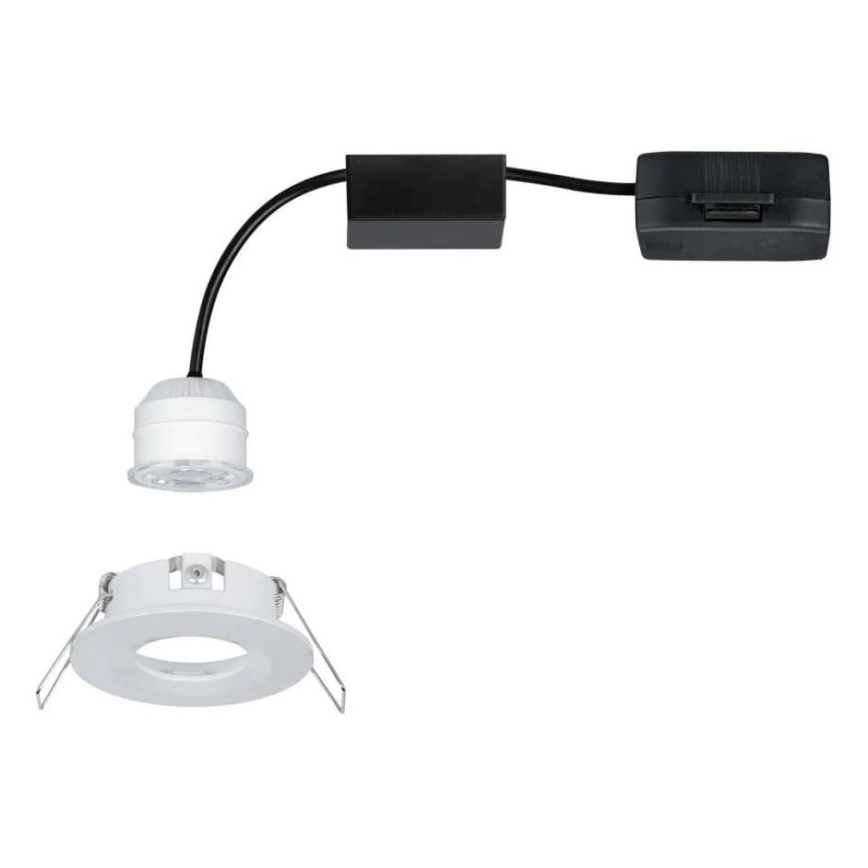 Paulmann 94298 - LED/4W IP44 Χωνευτό φωτιστικό μπάνιου COIN 230V